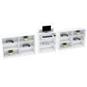 Ver imagem 1 de BALCÃO CAIXA MODULADO EXPOSITOR M528.B (LOJA, CAIXA, COMÉRCIO) MUNDI MOVEIS