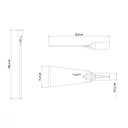 Ver imagem 2 de Cavadeira Reta Tramontina em Aço com Cabo Metálico 120 Cm e Socador Tramontina