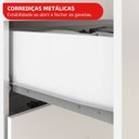 Ver imagem 4 de Guarda-Roupa Casal com Espelho 4 Portas 6 Gavetas Mônaco Branco