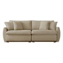 Ver imagem 6 de Sofá Cama Retrátil e Reclinável Inova 210 Cm Braço 15 Cm Meu Sofá Online