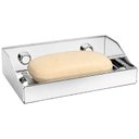 Ver imagem 1 de Porta Sabonete de Parede Banheiro com Adesivo Inox F.Df