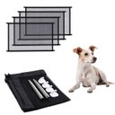 Ver imagem 1 de Tela Rede Proteçao Grade Kit 4 Uni Criança Bebe Pet Cachorro Gato Animal Cerca Escada Corredor Porta