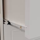 Ver imagem 4 de Cozinha Compacta Retrô 4 Peças Off/white/nogueira Modelo 003