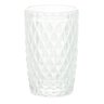 Conjunto 06 Copos Alto de Vidro Bico de Abacaxi 330ml - 2