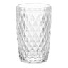 Conjunto 06 Copos Alto de Vidro Bico de Abacaxi 330ml - 1