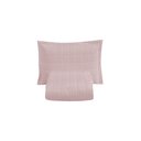 Ver imagem 1 de Kit Cobre Leito Matelado Dupla Face Soft 2 Peças Solteiro 100% Poliéster Cor:rosê
