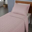 Ver imagem 3 de Kit Cobre Leito Matelado Dupla Face Soft 2 Peças Solteiro 100% Poliéster Cor:rosê