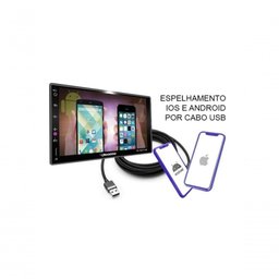 Central Multimidia Roadstar Rs606br 7 Mp6 com Digital - 4