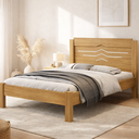 Ver imagem 1 de Cama de Casal Sofia Tradicional Reforçada de Mdf Alto Padrão para Quarto