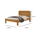 Ver imagem 2 de Cama de Casal Sofia Tradicional Reforçada de Mdf Alto Padrão para Quarto