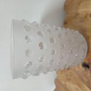 Ver imagem 5 de Vaso Decorativo Enfeite Casa Home&co Lapidado Vidro 27x18x18cm Transparente