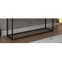 Ver imagem 4 de Aparador Buffet Eros 02 Gavetas Pés de Ferro Preto