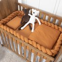 Ver imagem 1 de Trança Protetora para Berço e Cama Percal Caramelo