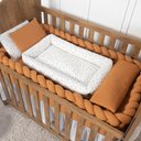 Ver imagem 3 de Trança Protetora para Berço e Cama Percal Caramelo