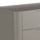Ver imagem 6 de Cômoda para Quarto Closet Orgânica 6 Gavetas Pés Industrial Preto Bliss I03 Grigio - Lyam Decor