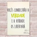 Ver imagem 1 de Placa Decorativa Versículos Bíblicos 02-30X45Cm