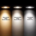 Ver imagem 4 de Lâmpada Dicroica LED GU10 4000K Branca Morna MR16 127-220V