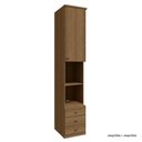 Ver imagem 1 de Modulado Lateral 01 Porta 03 Gaveta 234cm Altura Setiba - Jequitibá