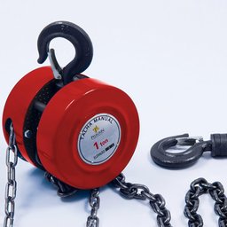 Talha Manual de Corrente Pelegrin PEL-3M1T Vermelha - 2