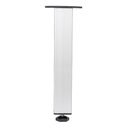 Ver imagem 4 de Kit 4 Pé Alumínio 27cm Fosco Cozinha Móveis 40x40 Regulável