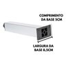 Kit 4 Pé Alumínio 27cm Fosco Cozinha Móveis 40x40 Regulável - 3