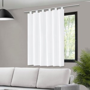 Cortina Blackout para Bastão 140x140:branco