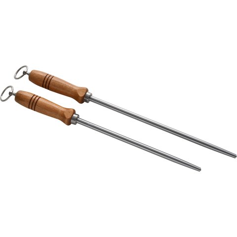 Chaira Profissional Cabo Madeira CRV11MM X 10"-Lisa