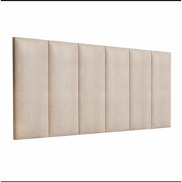 Cabeceira Cama Box Casal Suede Estofada Painel 140x56 Varias Cores: Areia - 2