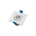 Ver imagem 2 de Spot de Led de Embutir Stella Easy Quadrado 3w Bivolt Branco 3000k Luz Amarela
