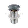 Cuba De Apoio Para Banheiro Gota Slim Louça Cerâmica 76,5 cm Pingoo.casa - Marmorizado Grafite - 5