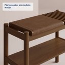 Ver imagem 5 de Aparador Air - Tampo: Tecido - Largura: 160 cm - Cor: Amêndoa - Tecido: 3U