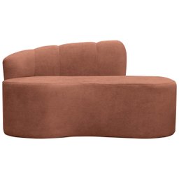 Sofá Orgânico Plaza 2 Lugares 145cm Bouclê - Sofa Store:bouclê Terracota - 4
