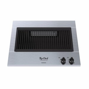 Churrasqueira Grill Venax Top Chef a Gás de Embutir em Aço Inox 2 Bocas 26952