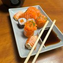 Ver imagem 2 de Kit 6 Pratos Melamina com Molheira 19cm Sushi Sashimi Lyor Tóquio Granilite