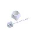 Ver imagem 1 de Kit 2 Escova Sanitária C/ Pote Branca Sanileve Plus - Mileva