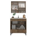 Ver imagem 4 de Conjunto para Banheiro com Espelheira Nevada