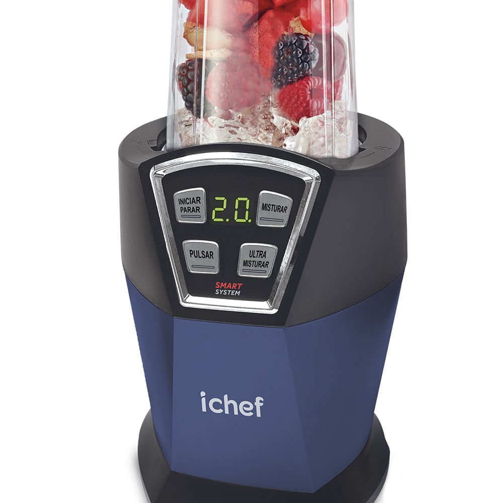 Power Nutri Machine Ichef e Panela Ichef Home Family Size Vermelha 24cm | 127v - 4