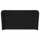 Ver imagem 3 de Cabeceira Liz Estofada Moderna Luxo para Cama Box Queen 1,60 Preto