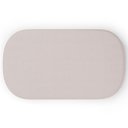 Ver imagem 6 de Puff Decorativo Orgânico para Living Quarto 100cm Doha W01 Linho Bege - Lyam Decor