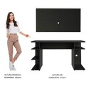 Ver mais imagens de Mesa para Computador Gamer Madesa 9409 e Painel para TV até 50 Polegadas Preto Cor:Preto
