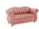 Ver imagem 1 de Sofá Chesterfield Merlo 2 lugares 1,80 Suede Rosa / decoração, recepção, sala tv estar