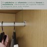 Guarda-Roupa Casal com Espelho 6 Portas 2 Gavetas França - 11