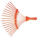 Ver imagem 1 de Vassoura Jardim Metálica Fixa 18 Dentes Tramontina