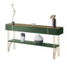 Aparador para Sala de Estar 160 Cm Ágata H01 Verde Pistache - Freijó Clique Chique - 1