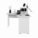 Ver imagem 7 de Mesa Angular New City Pé Painel 120 cm Cinza Cristal Gebb Work