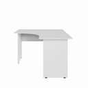 Ver imagem 6 de Mesa Angular New City Pé Painel 120 cm Cinza Cristal Gebb Work