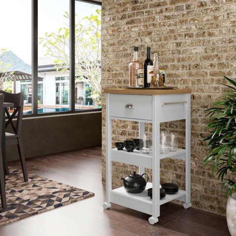 Balcão Fruteira galão água Ditália BA-130 cor:branco