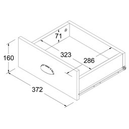 Balcão Fruteira galão água Ditália BA-130 cor:branco - 7