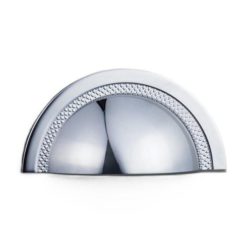Puxador Shell Zp4318.1 6,4cm Cromado Zen Design