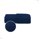 Ver imagem 2 de Lençol Casal Avulso 400 Fios Percal Poliéster Liso Toque Macio com Elástico